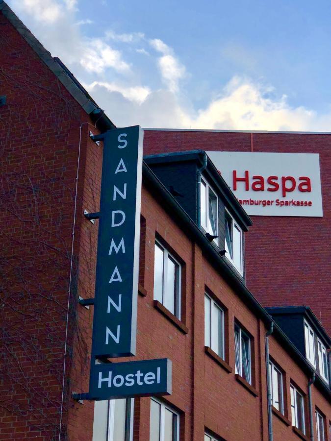 Sandmann Boutique Hostel Hotel Гамбург Экстерьер фото